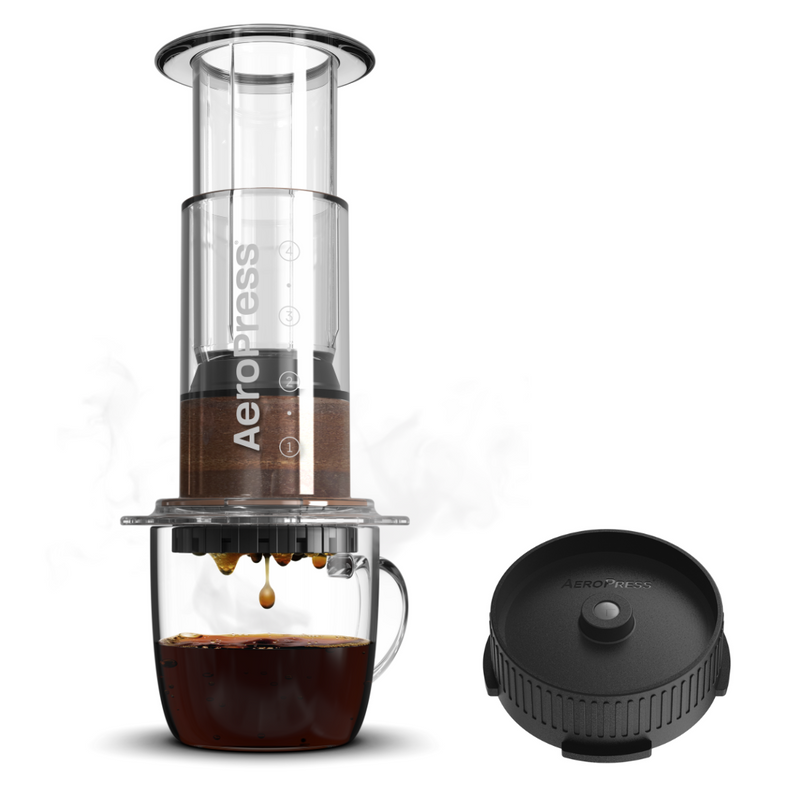 AeroPress 1-3 Cup Clear Coffee and Espresso Maker - Spoons N Spice