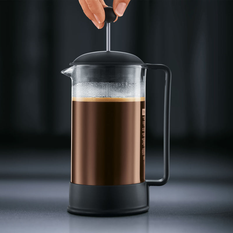 Bodum Brazil French Press Coffee Maker 51 oz 12 Cups Black