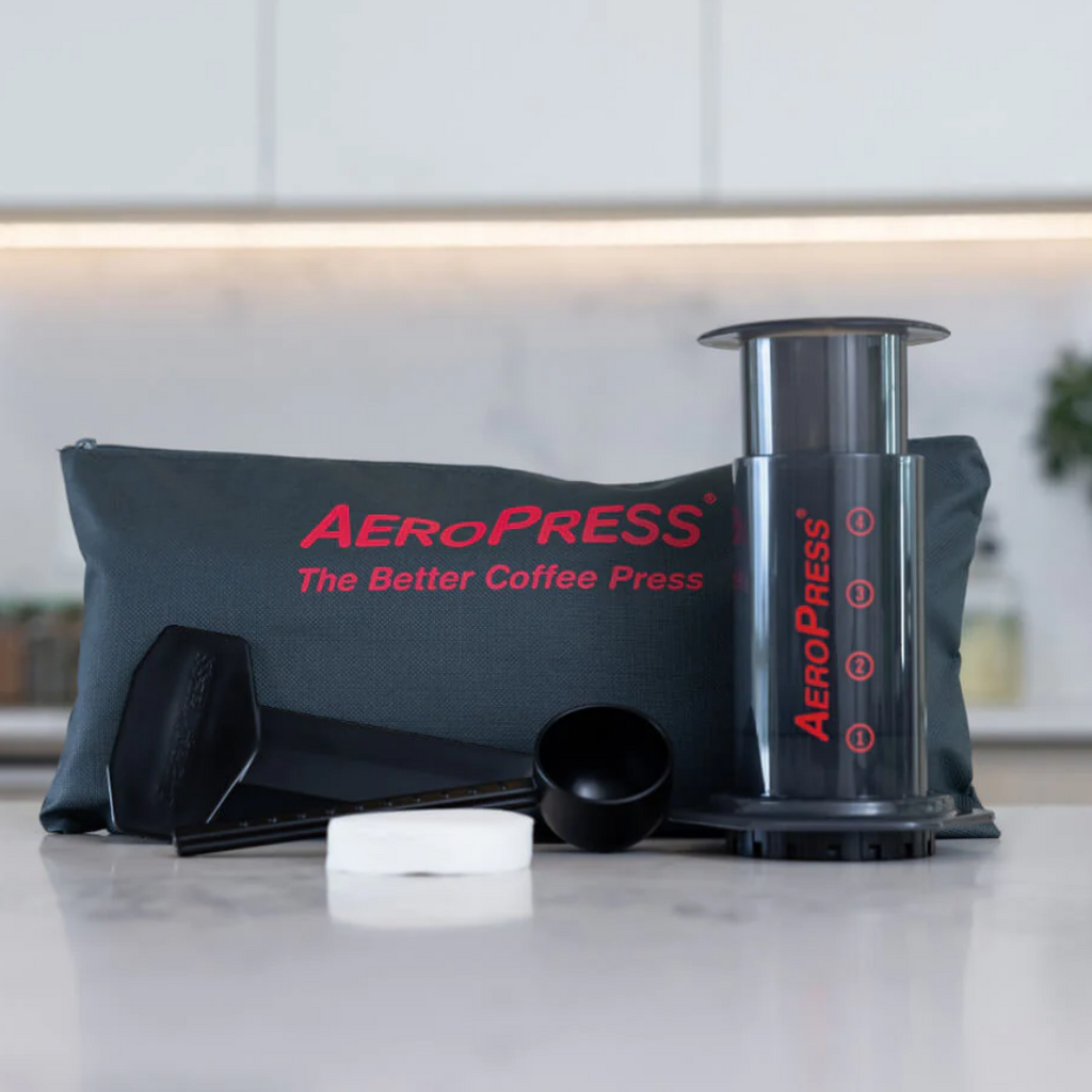 AeroPress Coffee Brewer Kit w/ Tote Bag – Pilgrim Coffeehouse