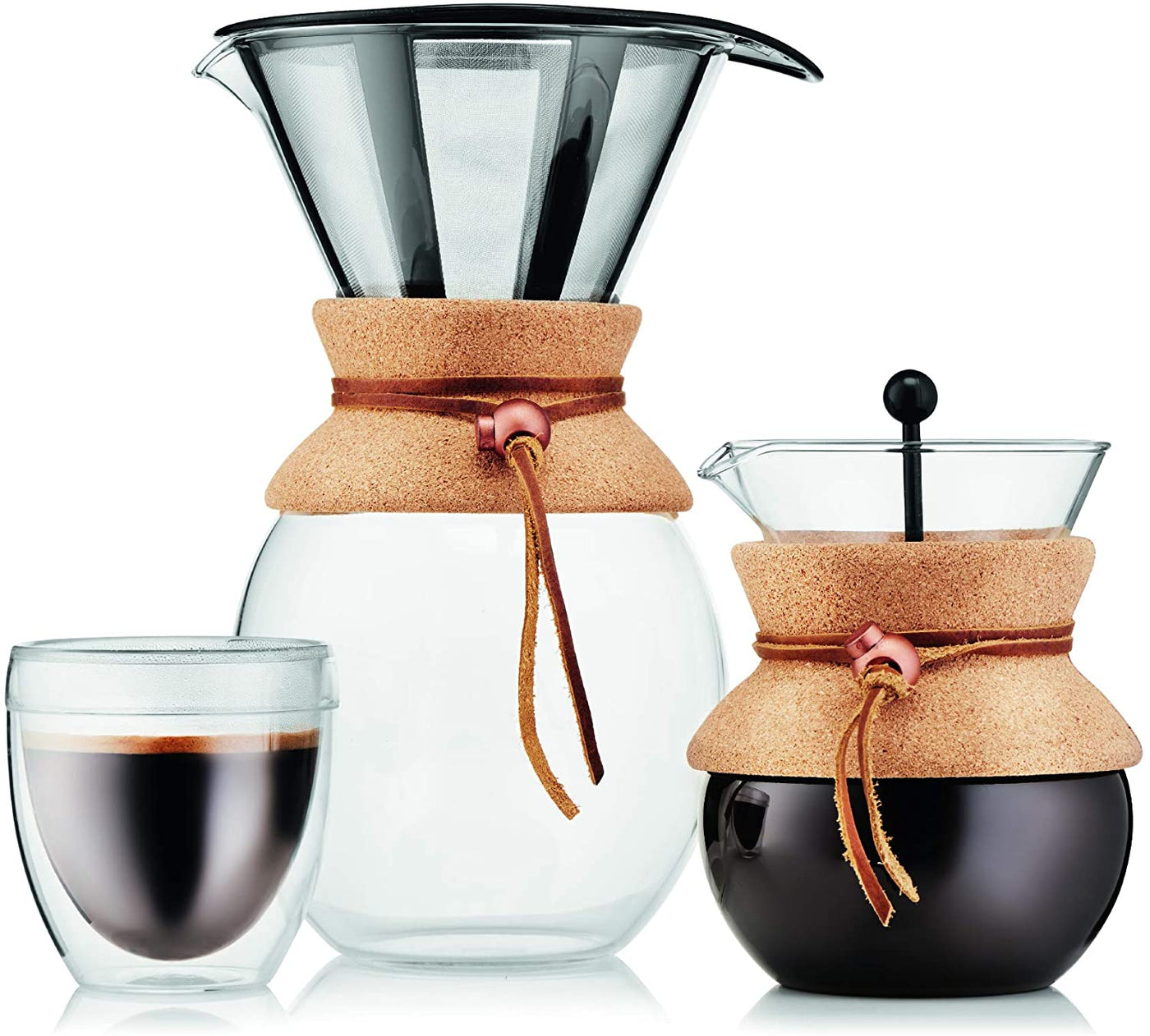 8 Cup Glass Pour Over Coffee Maker