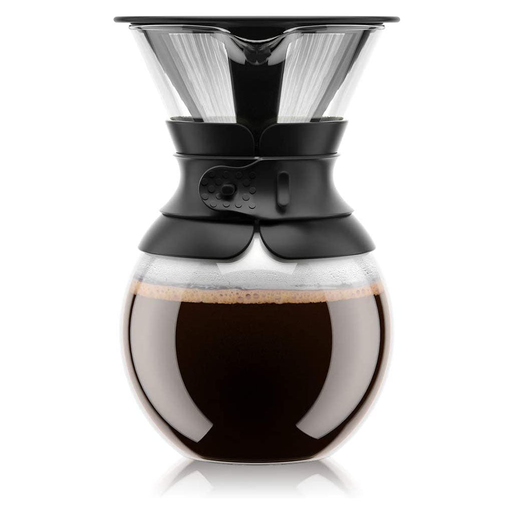 Classic Glass Pour Over Coffee Maker - Heat Resistant Glass