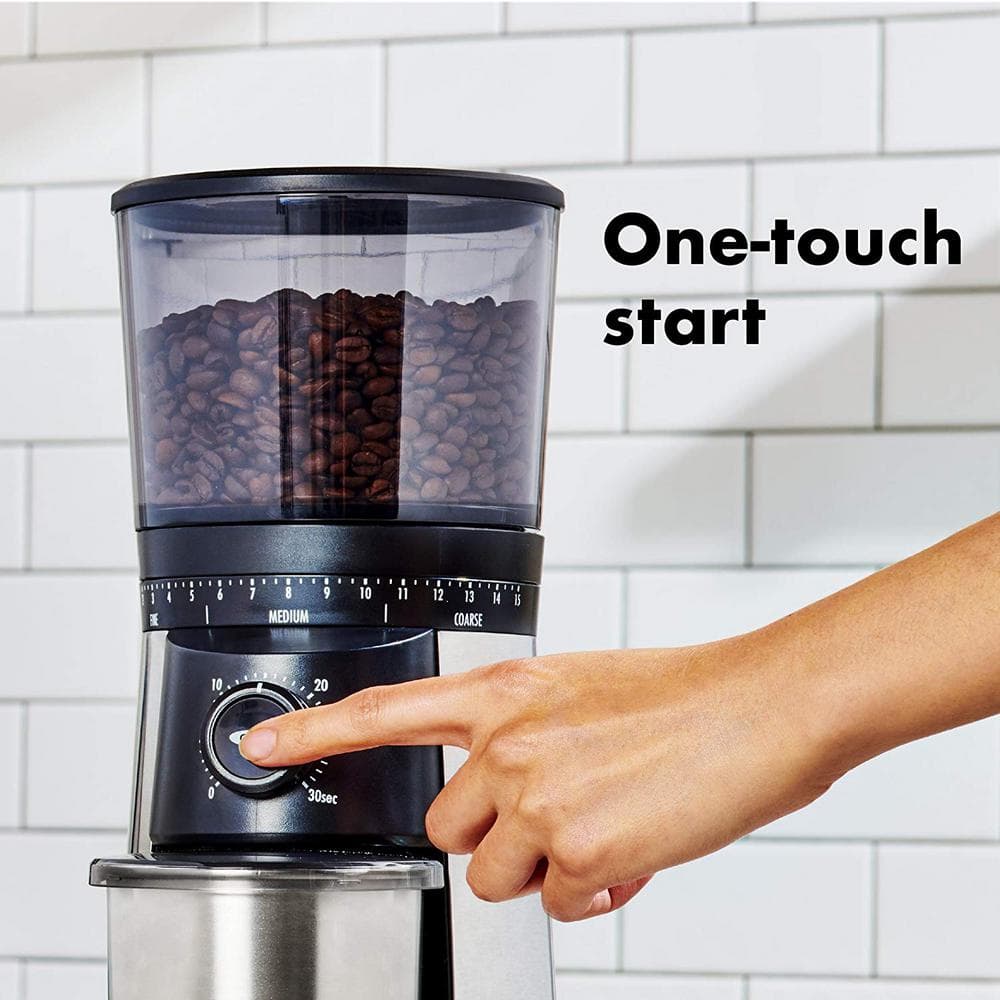 OXO Brew Conical Burr Coffee Grinder with Scale Review 