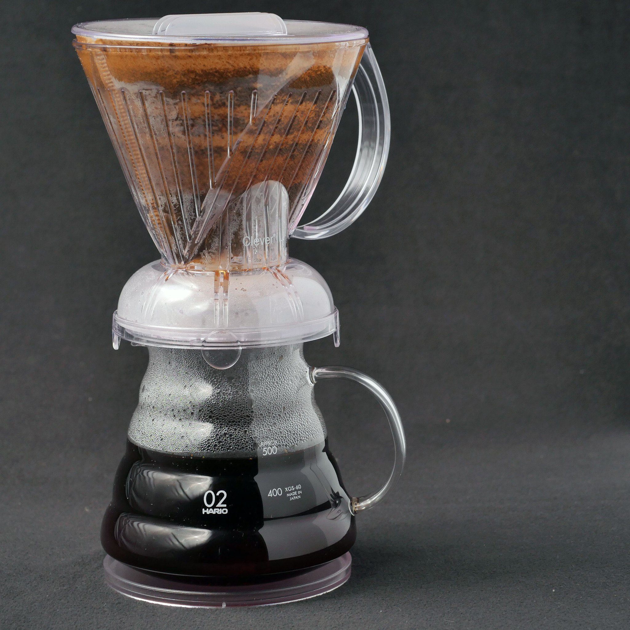 Pour Over Coffee Maker With Auto Timer Clever Dripper Decanter Hand Brewer  Durable And Cone Funnel Coffee Drip 